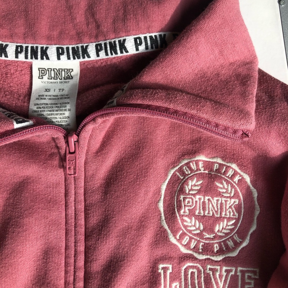 VS pink quarter zip never worn